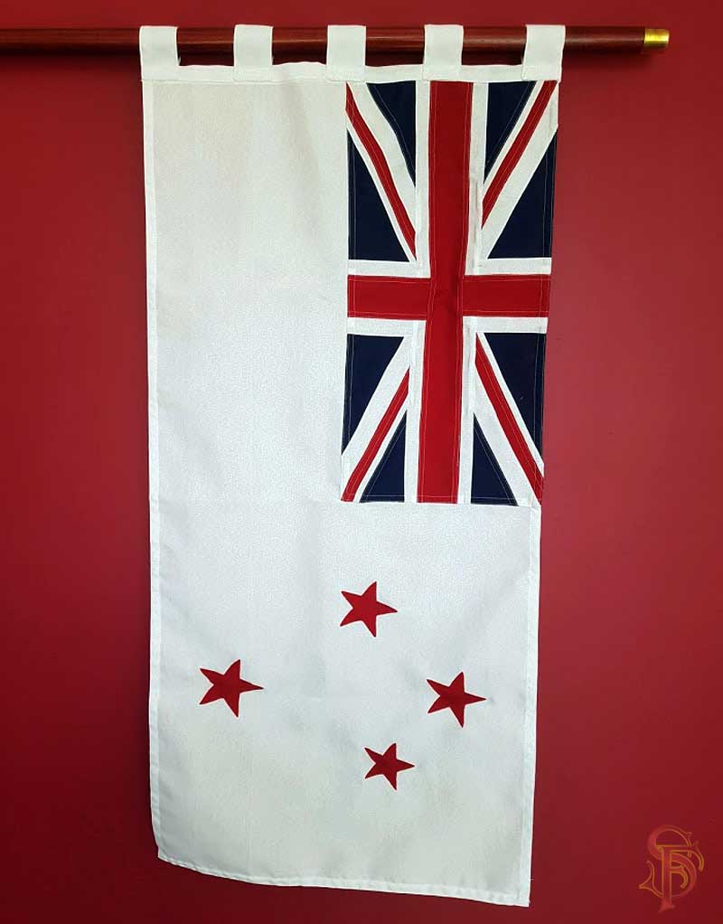 New Zealand flag, fully sewn and appliqued, made in Australia