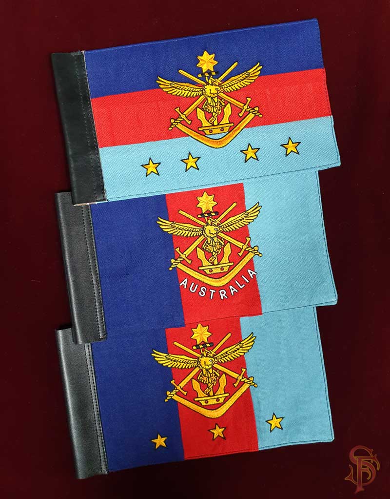 Australian Defence Force Distigusihing flags and car pennants