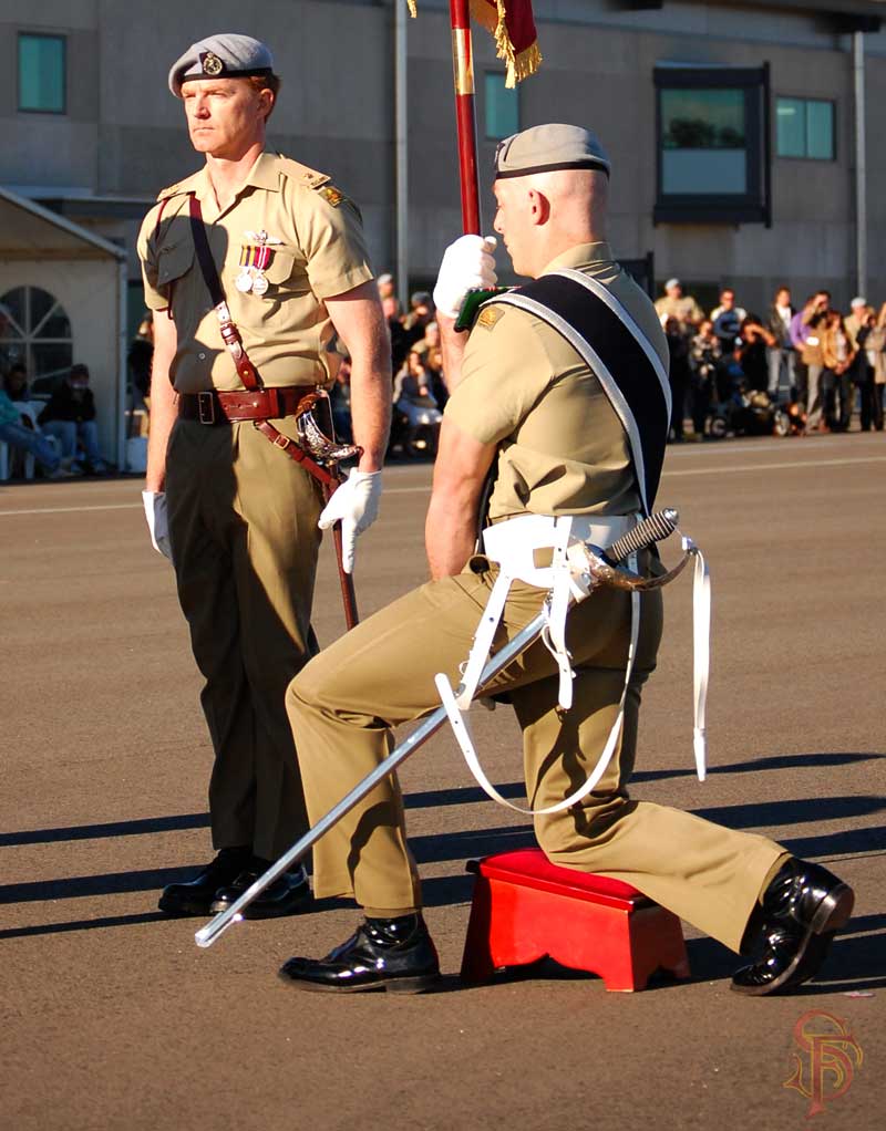 Australian Defence Force White Ceremonial Sword Sling
