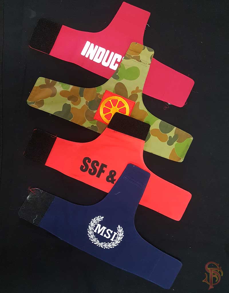 Duty and Operational Brassards or Armbands