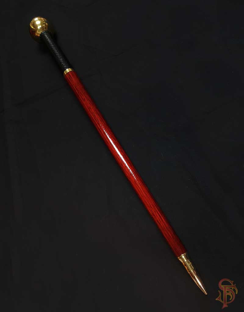 Australian Army swagger stick drill cane or adjutant cane